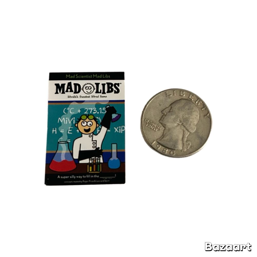 Mini Brands Books Mini Mad Libs New